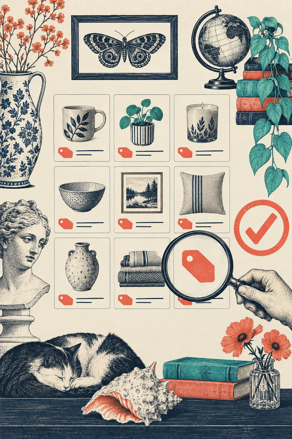 Edition en lot de fiches Etsy