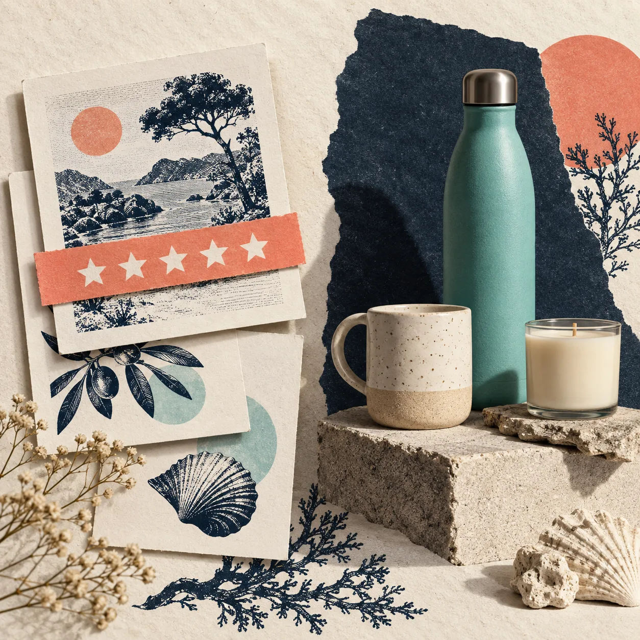 Collection Shopify et cartes de sujets editoriaux
