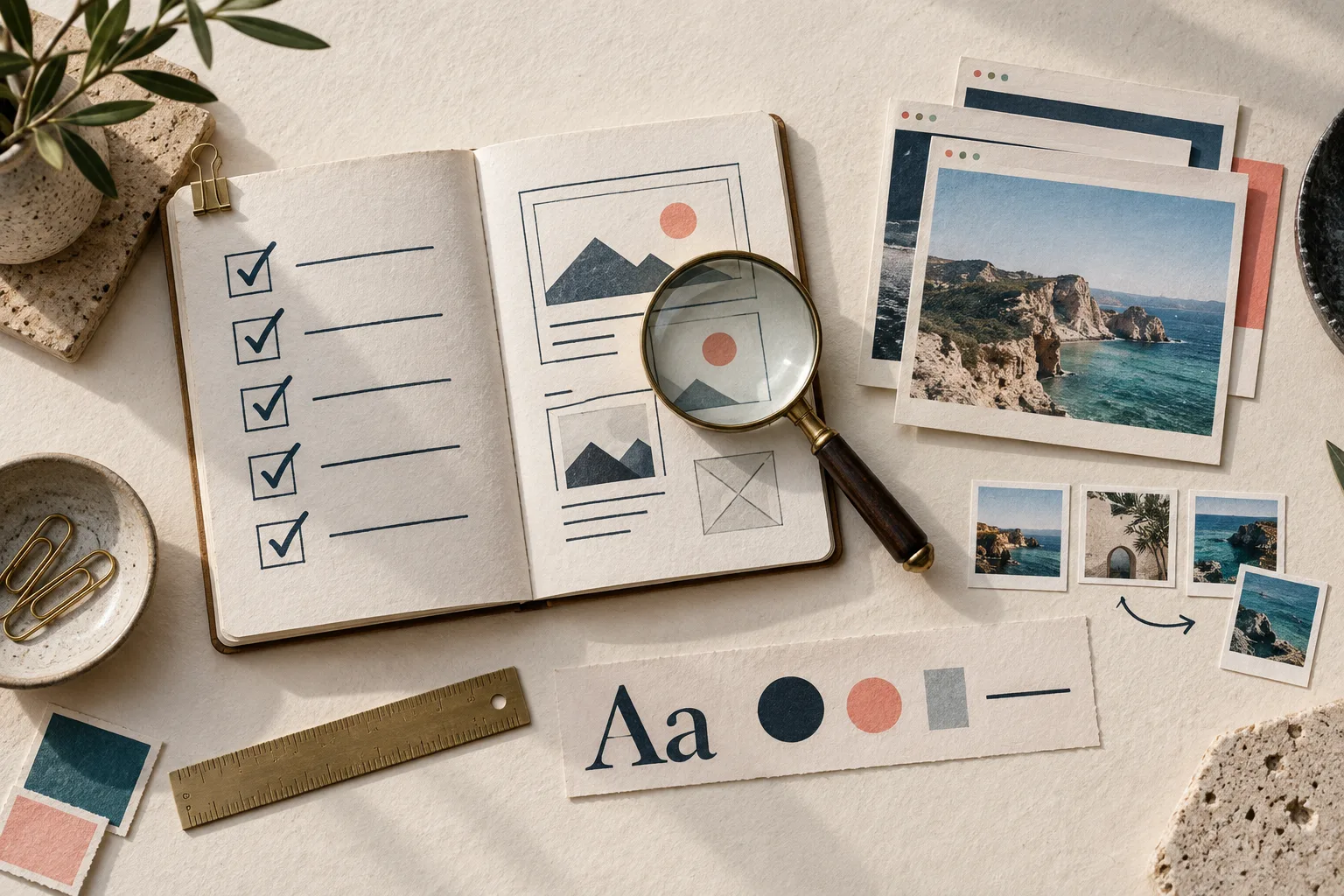 Checklist visuelle pour verifier un export Framer