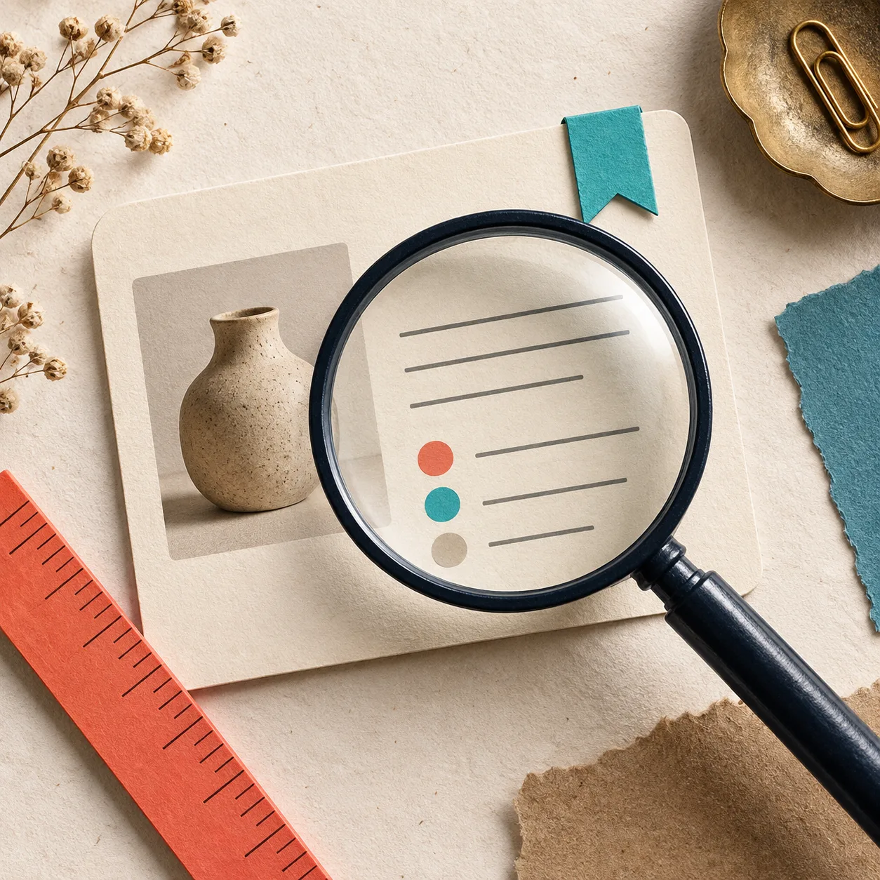 Loupe sur une fiche produit structurée