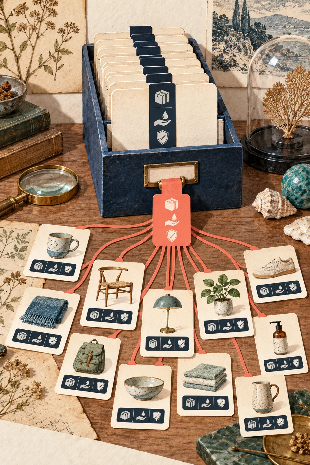 Contenu réutilisable distribué dans un catalogue Shopify