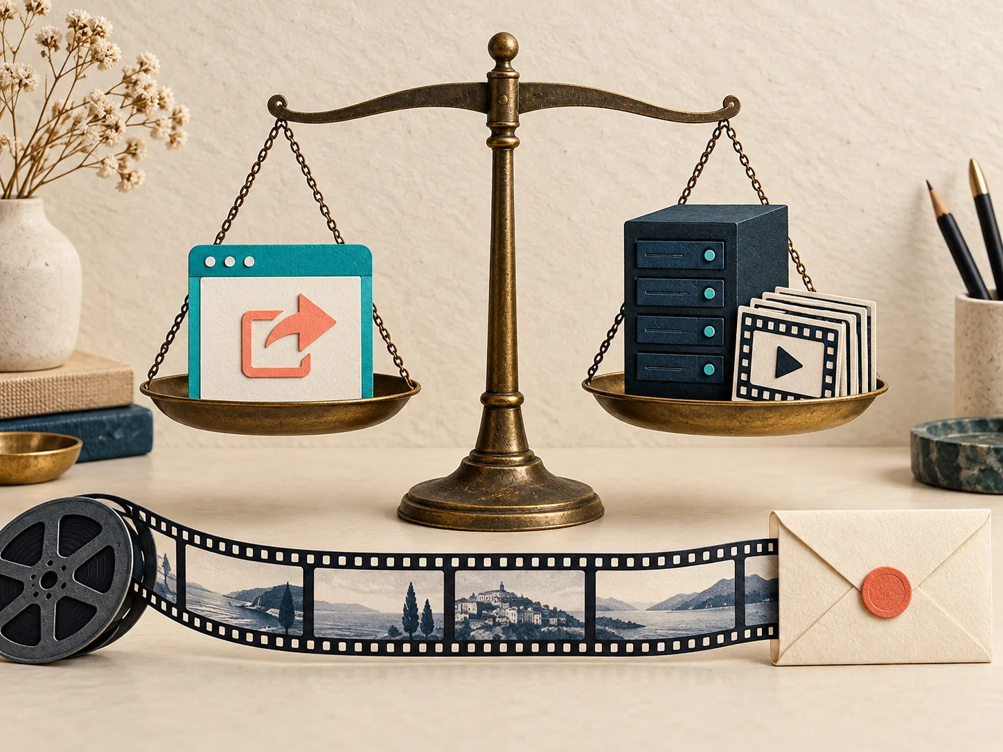 Balance entre export navigateur et serveur