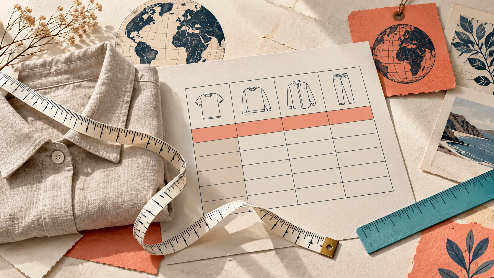 Comment Adapter un Guide des Tailles Shopify aux Clientes Internationales