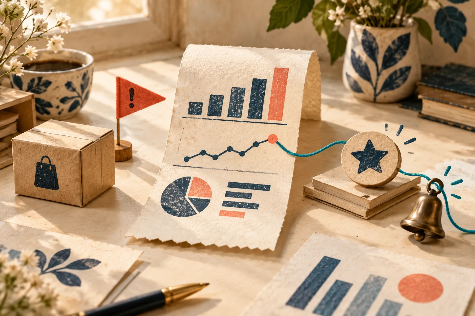 Rapport matinal de suivi des ventes et stocks Shopify